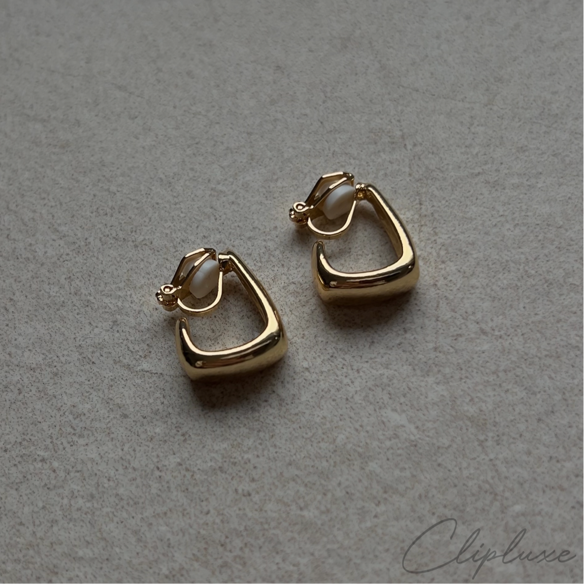 Small tear Clip-On Earring