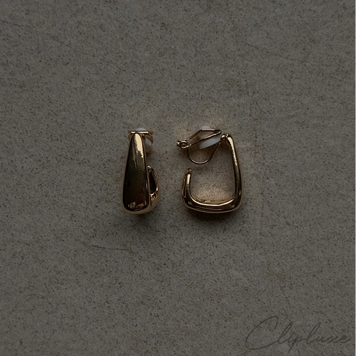 Small tear Clip-On Earring