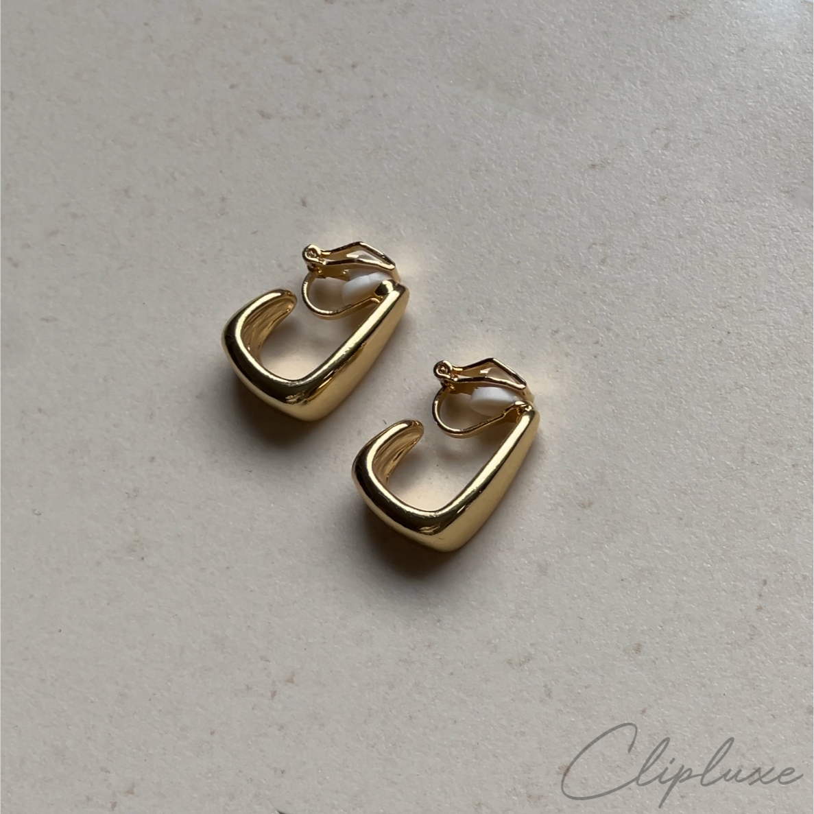 Small tear Clip-On Earring