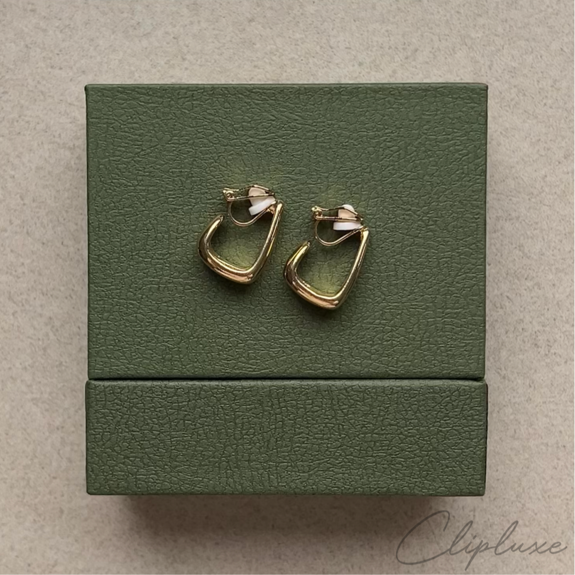 Small tear Clip-On Earring