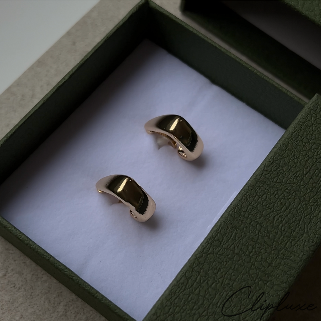 Small tear Clip-On Earring
