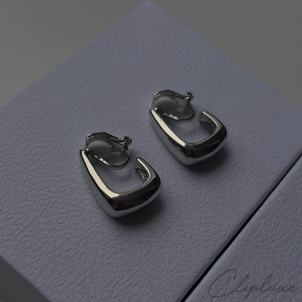 Small tear Clip-On Earring