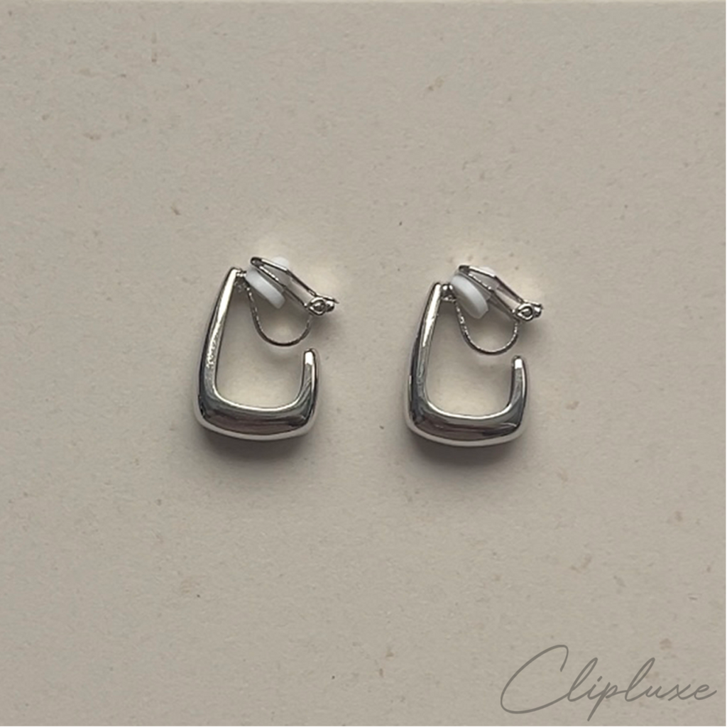 Small tear Clip-On Earring