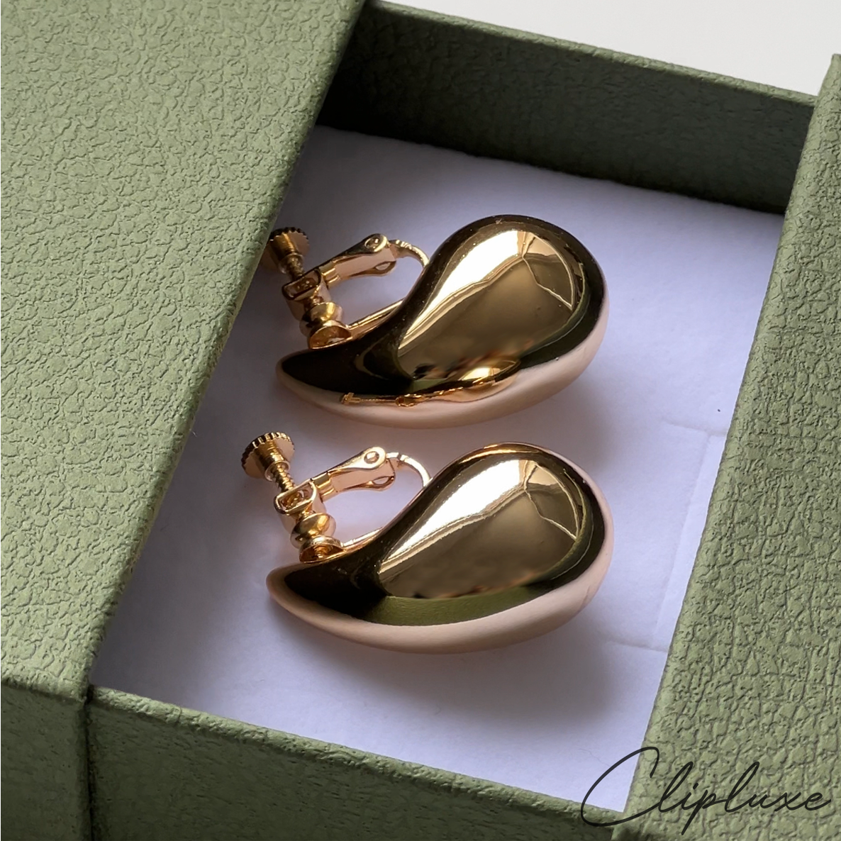 Raindrop Clip-on earring