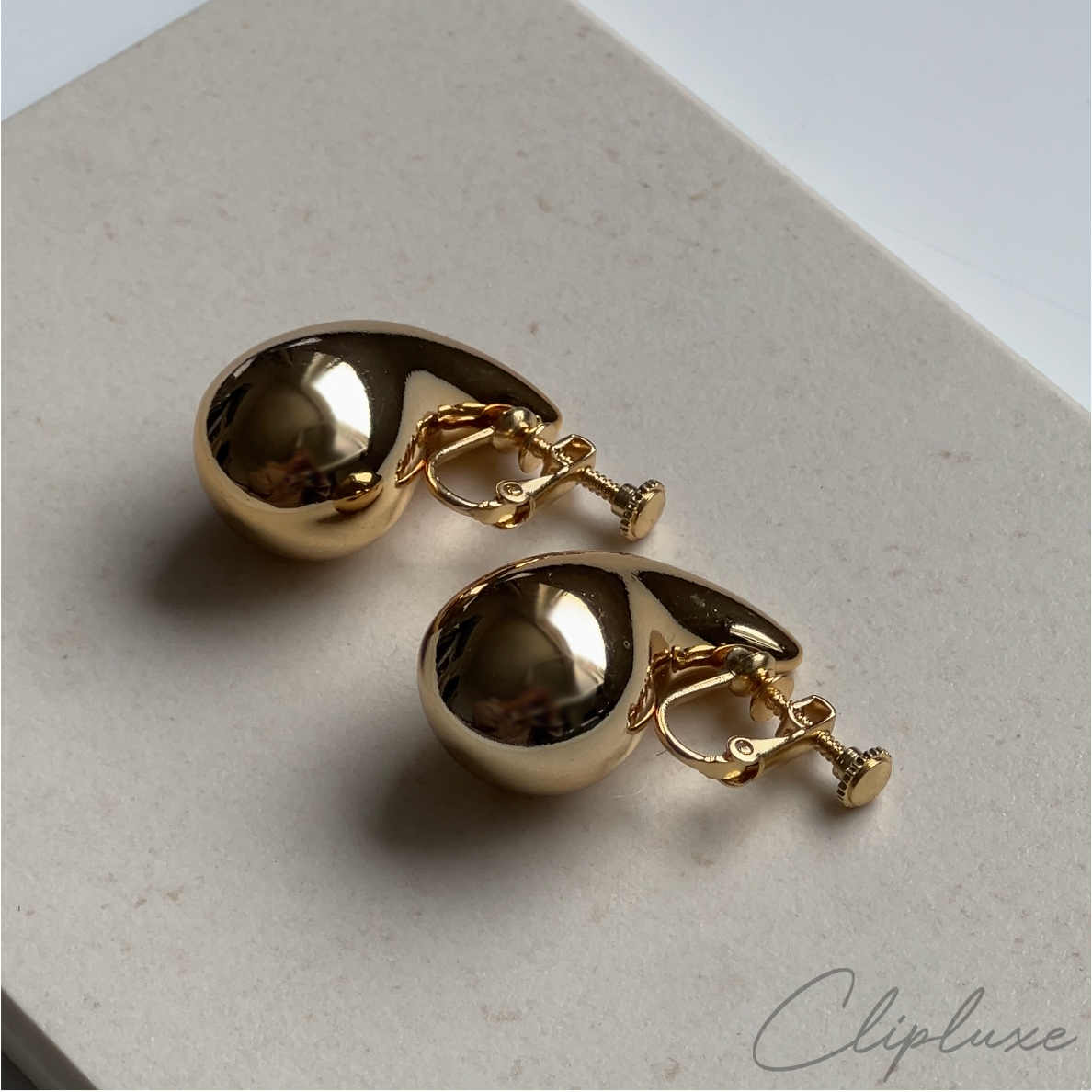 Raindrop Clip-on earring