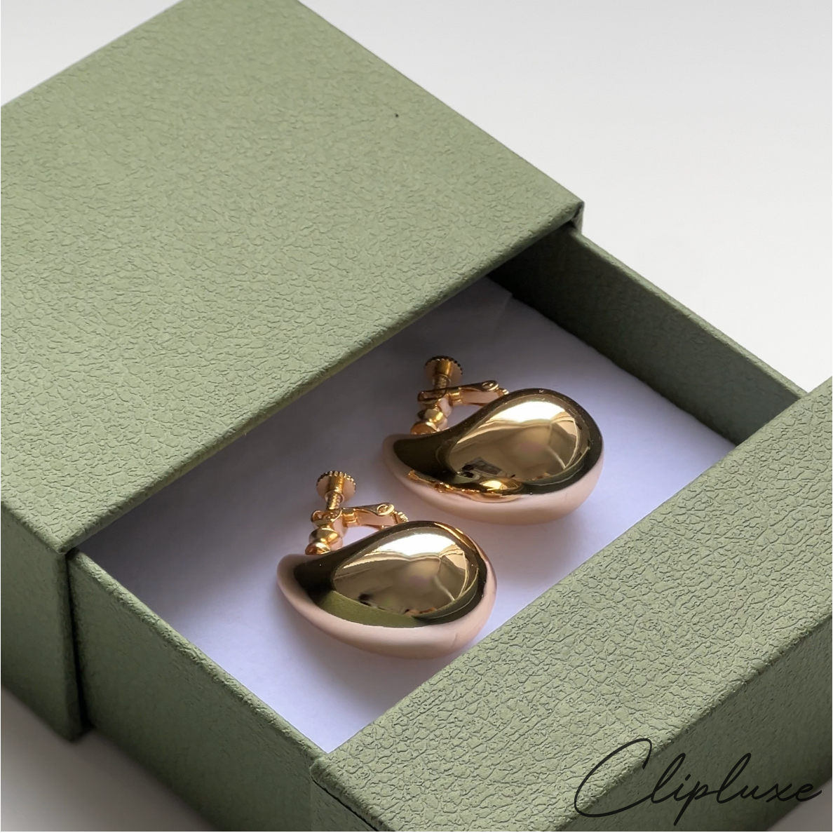 Raindrop Clip-on earring