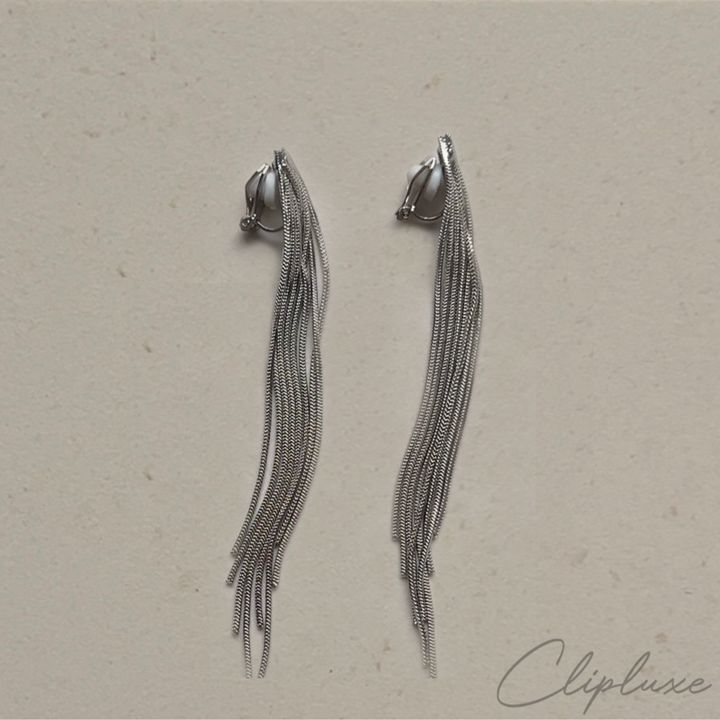 Elegant dangling Clip-on earring