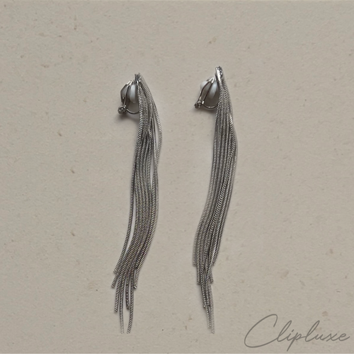 Elegant dangling Clip-on earring