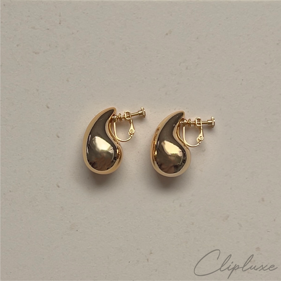 Raindrop Clip-on earring