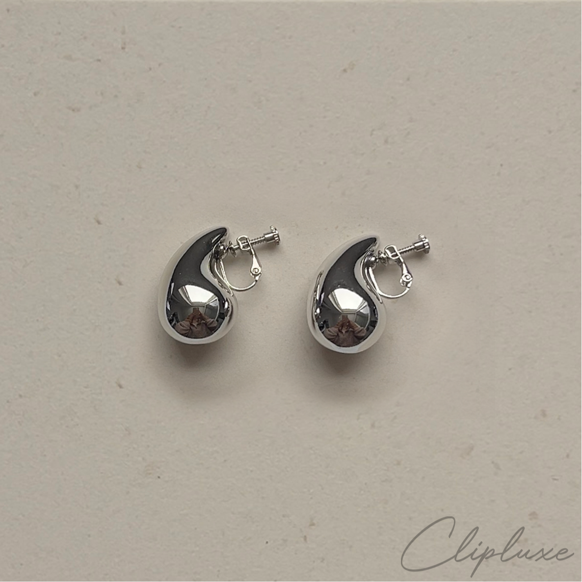 Raindrop Clip-on earring