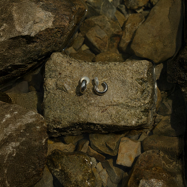 Everyday hoop clip on earrings