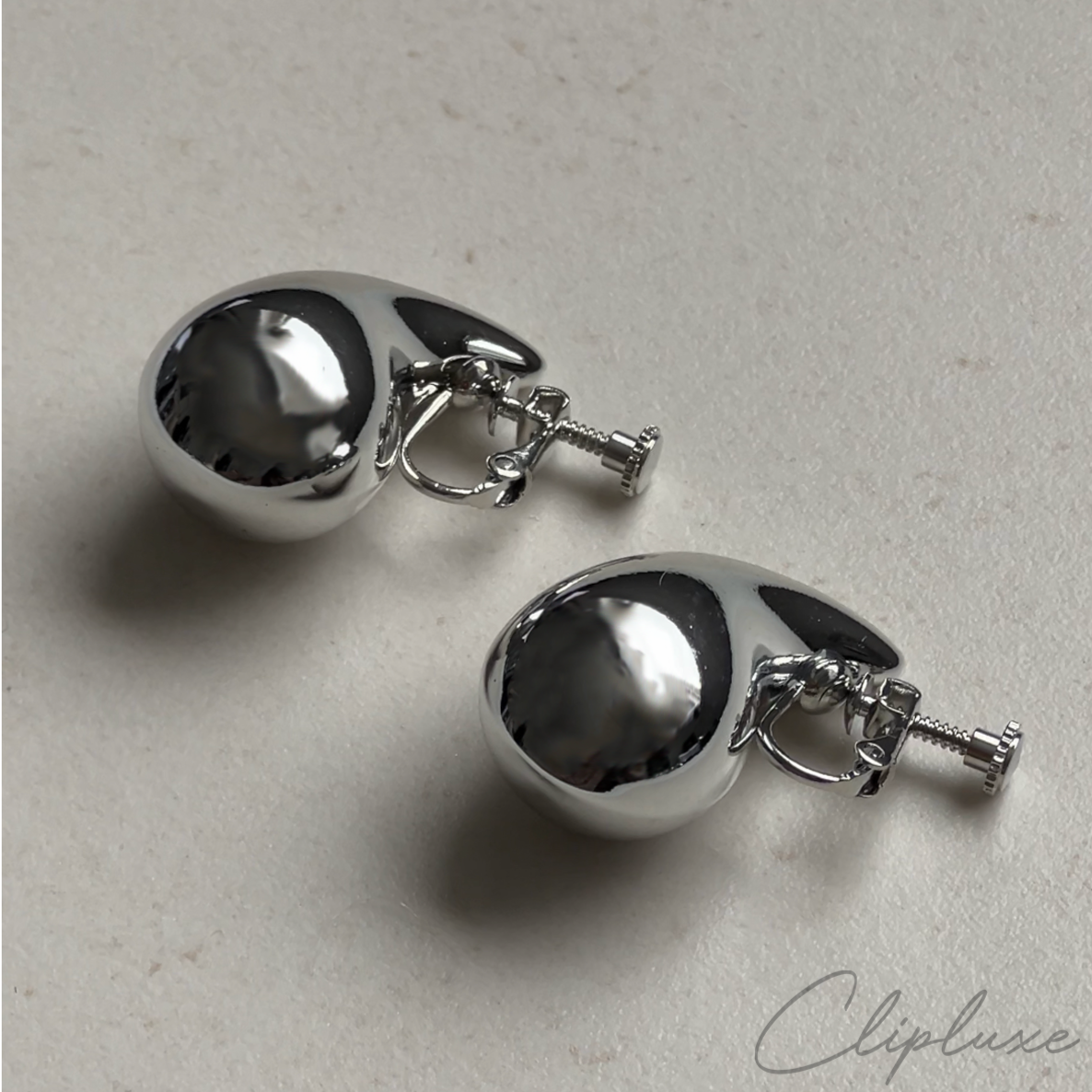 Raindrop Clip-on earring